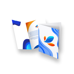 Flyer DIN A5 gefalzt